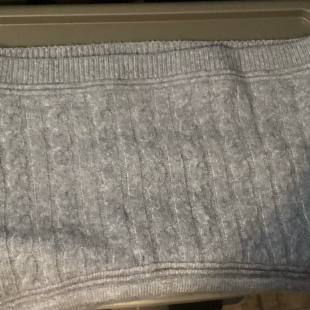 American Eagle Outfitters Light blue Knit Tube Top